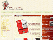 Tablet Screenshot of amourier.com